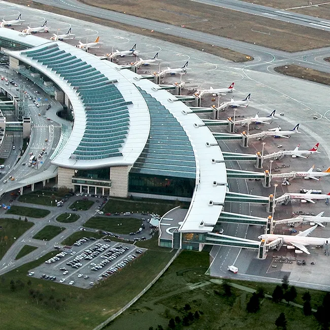 TAV HAVALİMANI OTOPARK DIŞ CEPHE         Ankara/TÜRKİYE